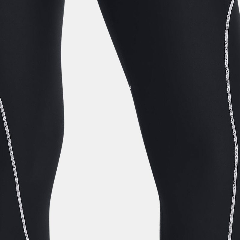 Under Armour Women's HeatGear® Ankle Leggings Black / White XS