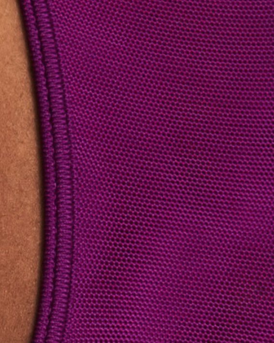 Sujetador deportivo de sujeción alta HeatGear Armour® para mujer, Purple, pdpMainDesktop image number 8