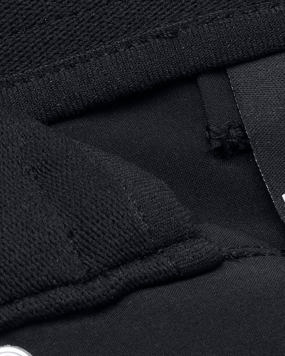 NWT Under Armour Favorite Open Hem Side Split Black Pants Women Size XSMALL  $55