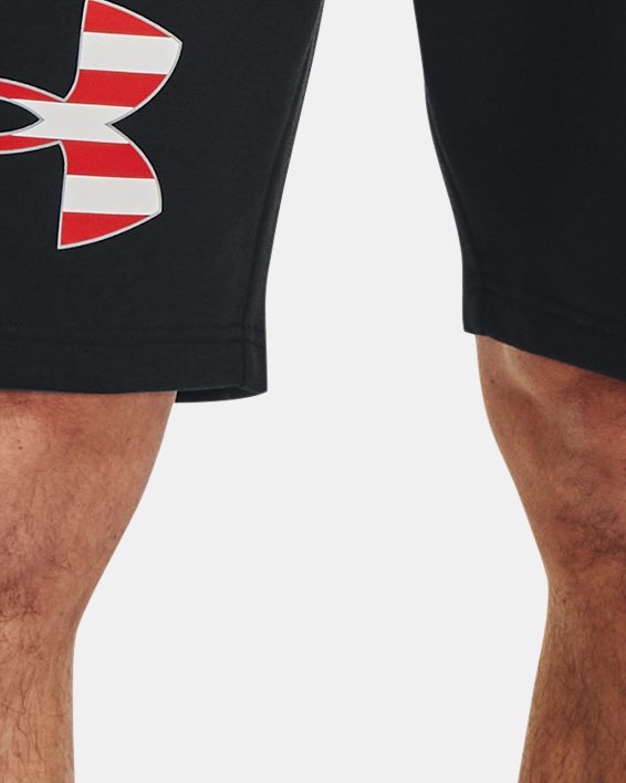 Under Armour Men's UA Rival Fleece Printed Shorts - 1379780