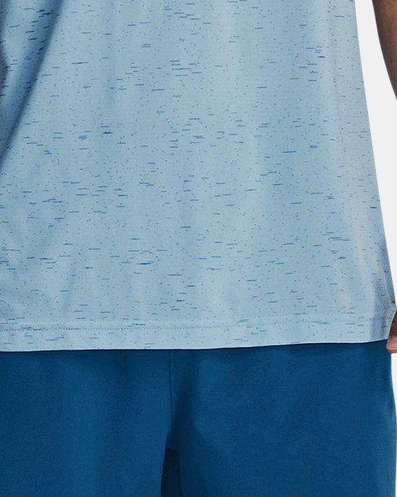 Pantalón corto estampado de 15 cm UA Vanish Woven para hombre, Blue, pdpMainDesktop image number 2