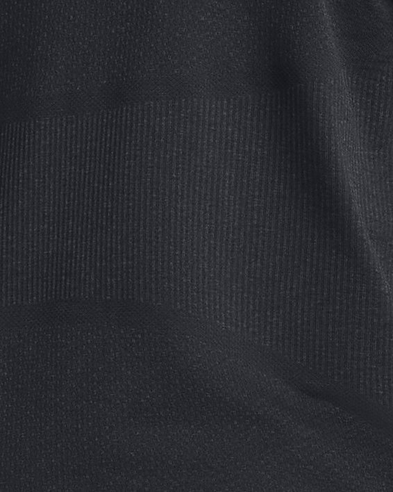 男士UA RUSH™ ColdGear® Seamless高領上衣 in Black image number 1