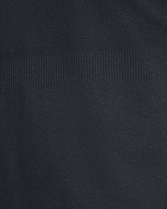 เสื้อคอเต่า UA RUSH™ ColdGear® Seamless สำหรับผู้ชาย in Black image number 0