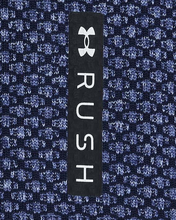 Men's UA RUSH™ ColdGear® Seamless Mock, Blue, pdpMainDesktop image number 3