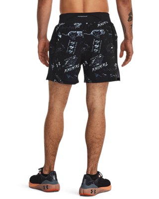 Shorts UA Run Like A&hellip; para hombre, Black, pdpMainDesktop image number 1