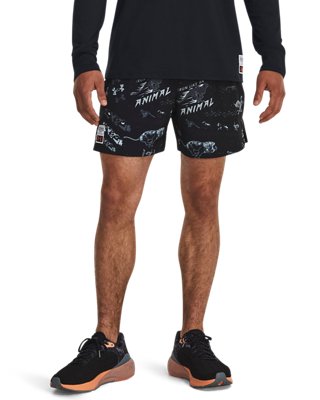 Shorts UA Run Like A&hellip; para hombre, Black, pdpMainDesktop image number 0