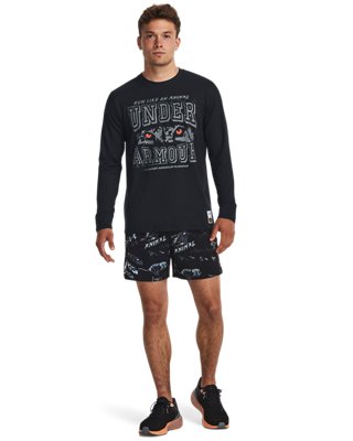 Shorts UA Run Like A&hellip; para hombre, Black, pdpMainDesktop image number 2