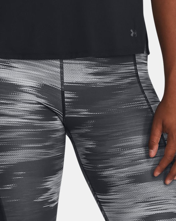 Under Armour Fly Fast 1/2 Tights Black/Black/Reflective 1367939