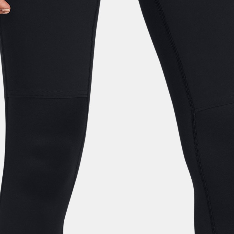 Women's Under Armour QUnder Armourlifier Cold Tights Black / Black / Reflective XS