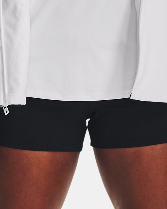 Women's UA Run Stamina 3'' Shorts in Black image number 4