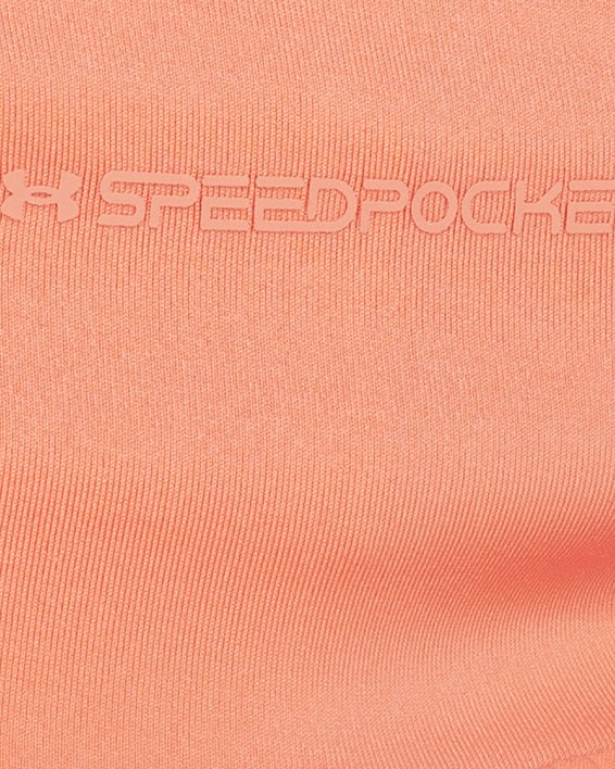 UA Run Stamina Shorts (8 cm) für Damen, Pink, pdpMainDesktop image number 3