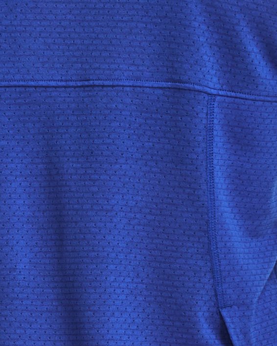 Women's UA Streaker Speed Camo Short Sleeve in Blue image number 1