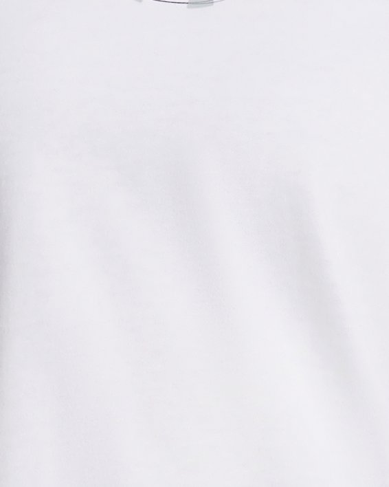 女士UA Crest Heavyweight短袖T恤 in White image number 0