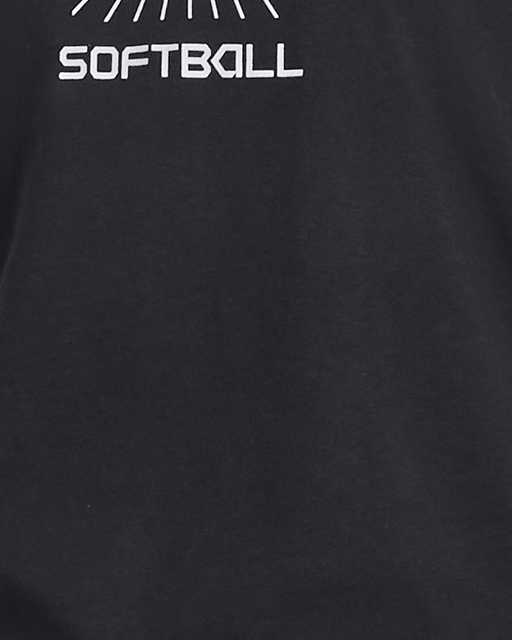 Women's UA Softball Vertical Logo Short Sleeve