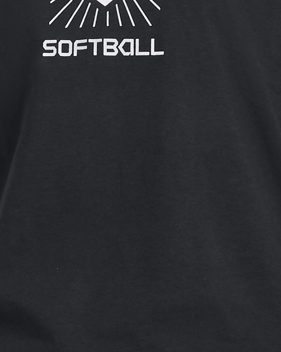 Women's UA Softball Vertical Logo Short Sleeve