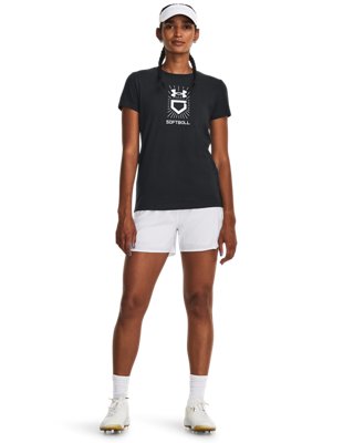 Women's UA Softball Vertical Logo Short Sleeve Under Armour