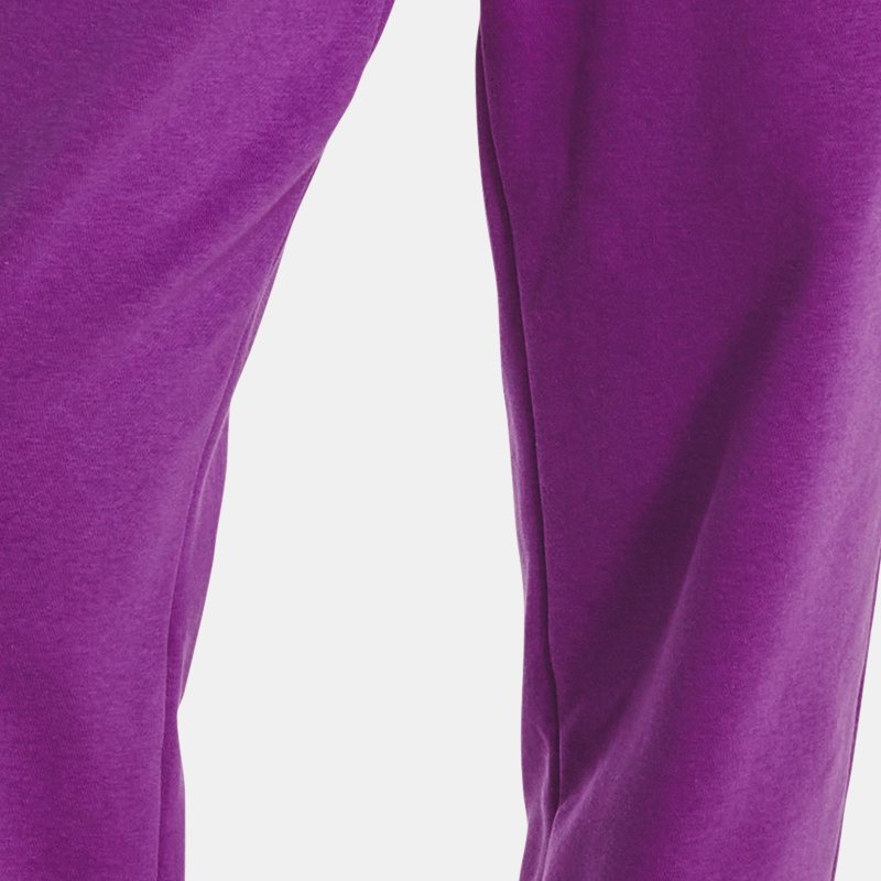 Pantalon de jogging Under Armour Rival Fleece pour femme Cassis / Blanc XS