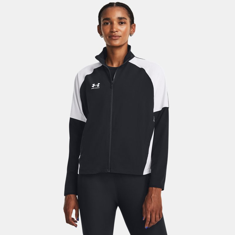 Image of Under Armour Women's Under Armour Challenger Pro Track Jacket Black / White M