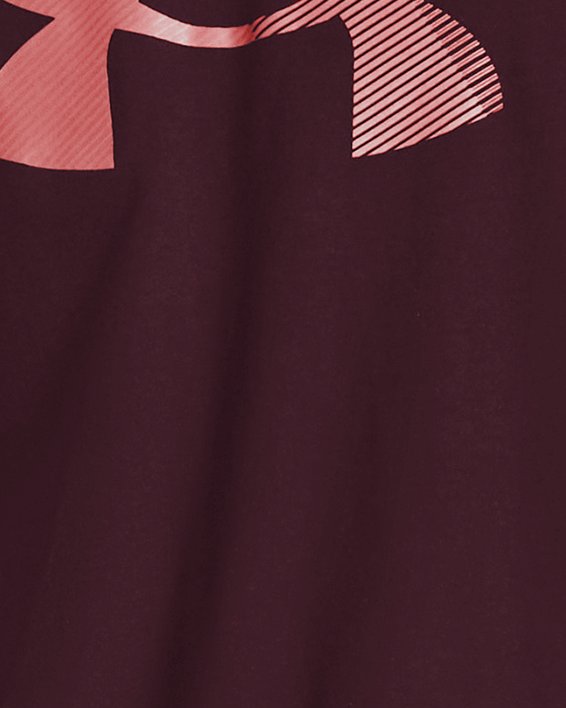 Men's UA Big Logo Fill Short Sleeve, Maroon, pdpMainDesktop image number 0