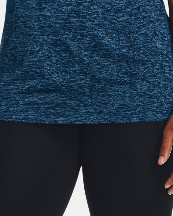 Women's UA Tech™ Short Sleeve in Blue image number 2