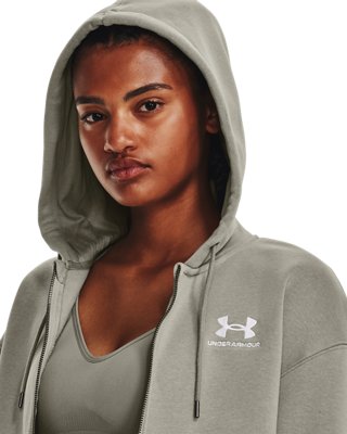 Women's UA Essential Fleece Full-Zip | Under Armour