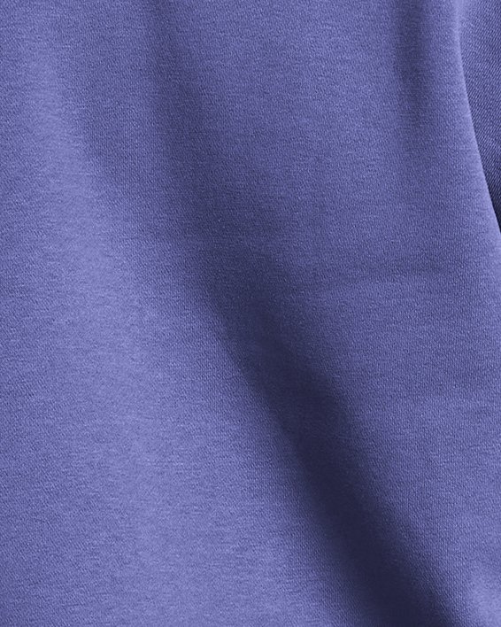 Damesshirt UA Essential Fleece met volledige rits, Purple, pdpMainDesktop image number 1