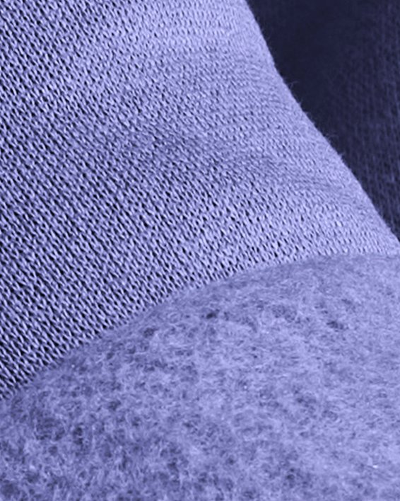 Sudadera con cremallera completa UA Essential Fleece para mujer, Purple, pdpMainDesktop image number 2