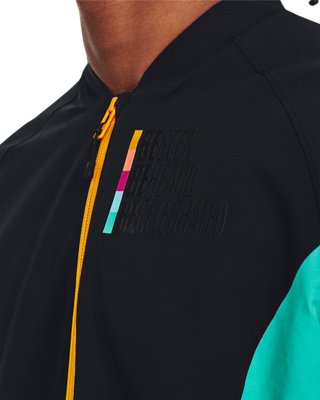 Men's UA Unstoppable Black History Month Bomber Jacket image number 5