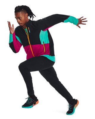 Men's UA Unstoppable Black History Month Bomber Jacket image number 3