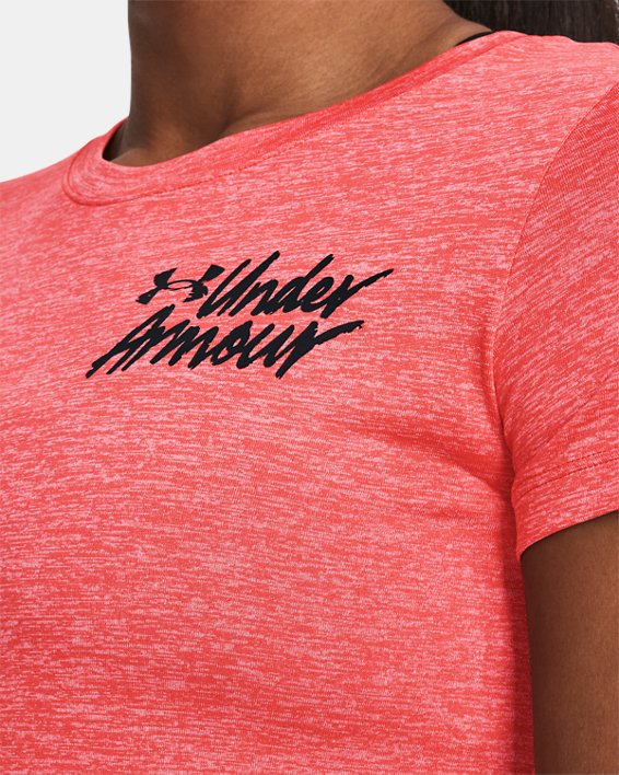 Under Armour Women's UA Tech™ Twist Graphic Short Sleeve. 4