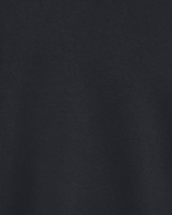 Damesshirt UA Rival Fleece Oversized met ronde hals, Black, pdpMainDesktop image number 0