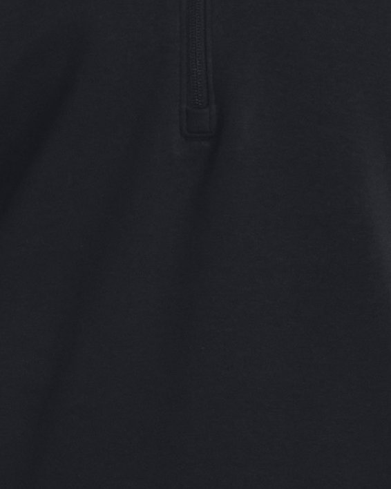 UA Rival Fleece mit ½ Zip für Damen, Black, pdpMainDesktop image number 0
