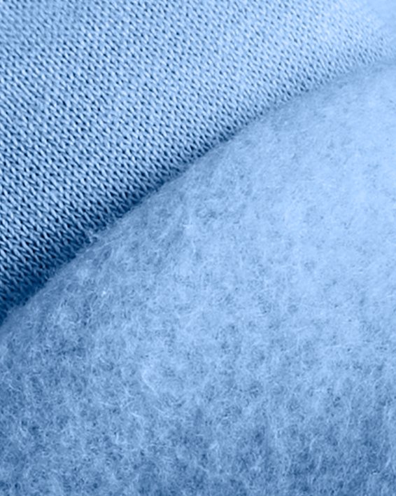 Women's UA Rival Fleece ½ Zip, Blue, pdpMainDesktop image number 2