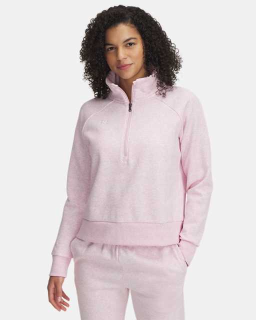 Haut ½ zip UA Rival Fleece pour femme Haut ½ zip UA Rival Fleece pour femme