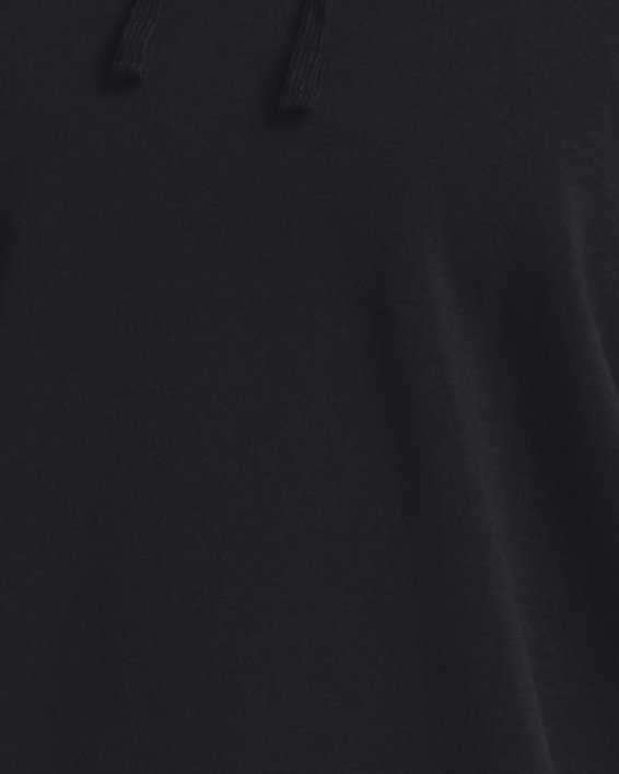 Sweat à capuche oversize UA Rival Fleece pour femme, Black, pdpMainDesktop image number 0