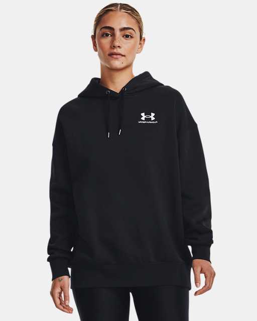 Sweat à capuche oversize UA Icon Fleece pour femme Sweat à capuche oversize UA Icon Fleece pour femme