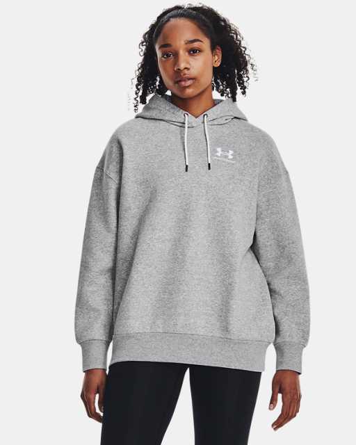 Sweat à capuche oversize UA Icon Fleece pour femme Sweat à capuche oversize UA Icon Fleece pour femme