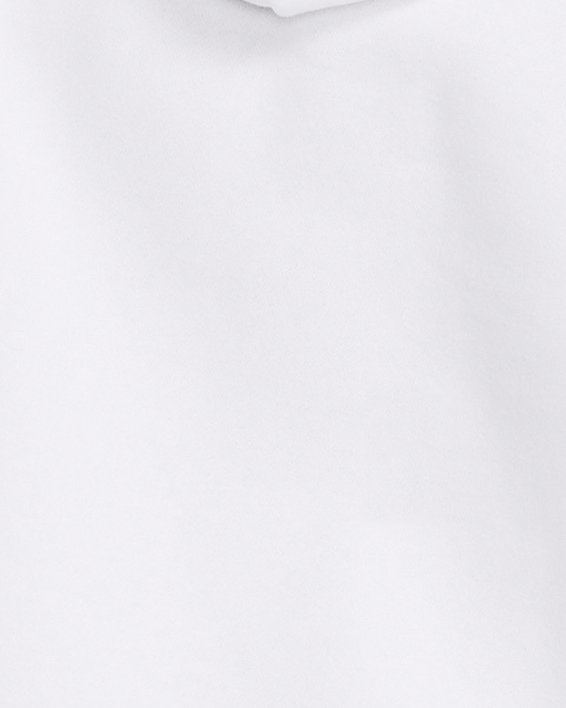 Sudadera oversize con capucha UA Essential Fleece para mujer, White, pdpMainDesktop image number 1