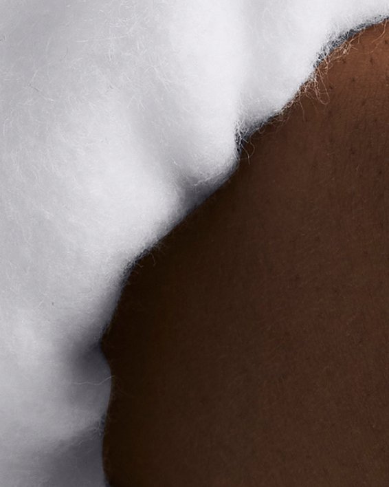Sweat à capuche oversize UA Essential Fleece pour femme, White, pdpMainDesktop image number 2