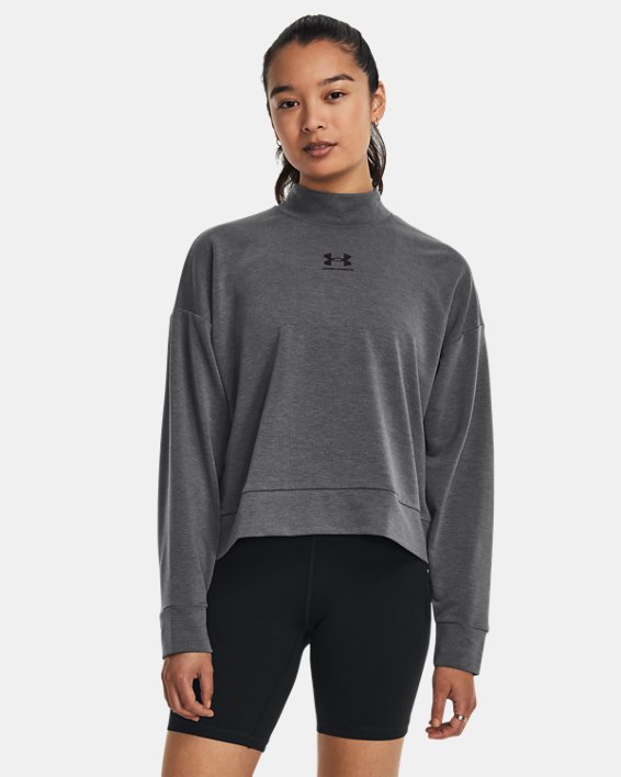 Women's UA Rival Terry Mock Crew | Under Armour