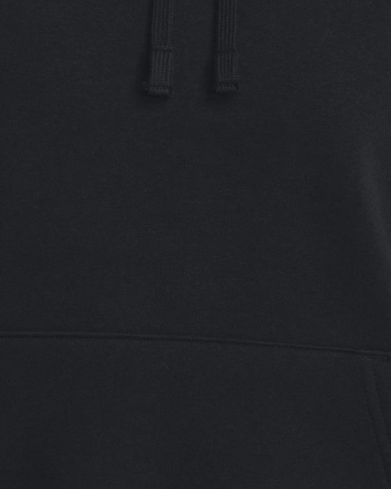 Damen UA Rival + Fleece Hoodie, Black, pdpMainDesktop image number 0