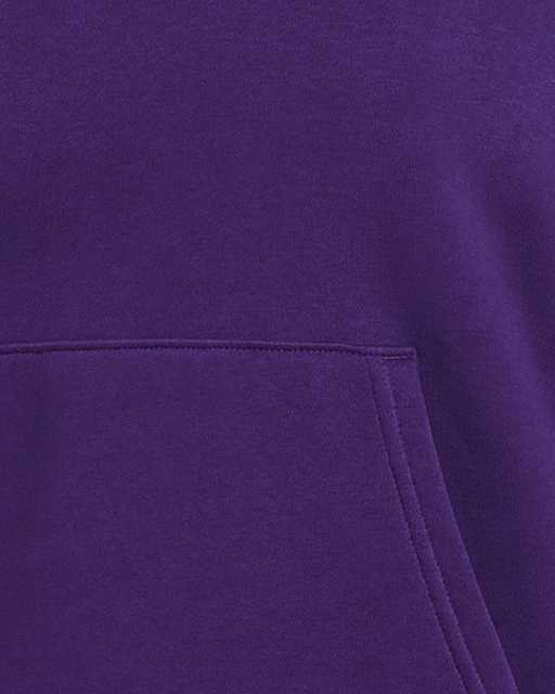 Womens Under Armour size M Purple Semi-fitted Hoodie Sweatshirt EUC