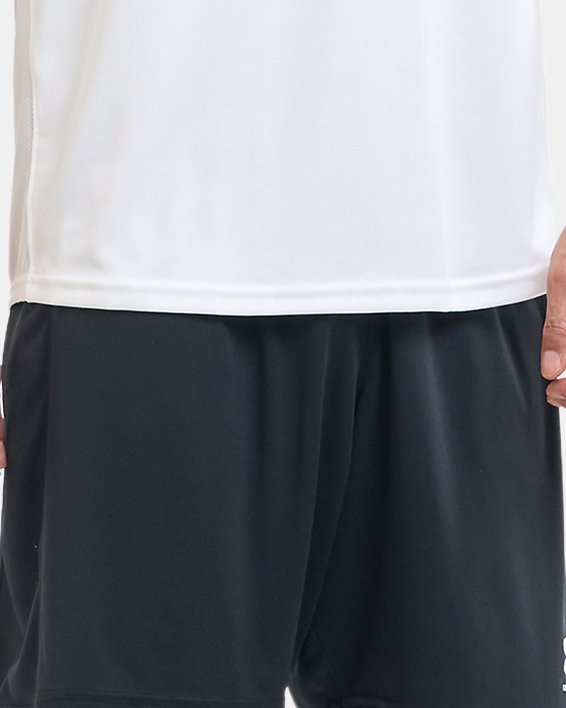 Under Armour Men's Challenger Knit Shorts, Black (001)/White, X-Large at   Men's Clothing store