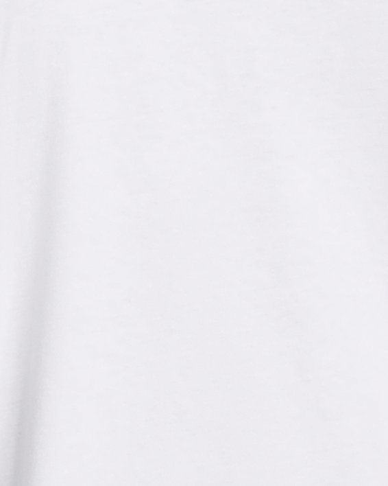 男士UA Mixed Wordmark短袖T恤 in White image number 1