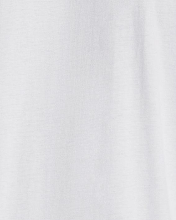 男士UA Collegiate Crest短袖T恤 in White image number 1