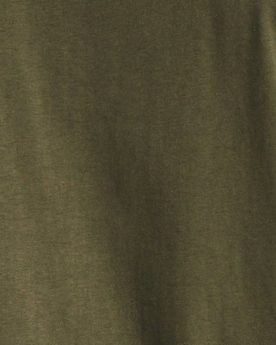 Men's UA Collegiate Crest Short Sleeve in Green image number 1