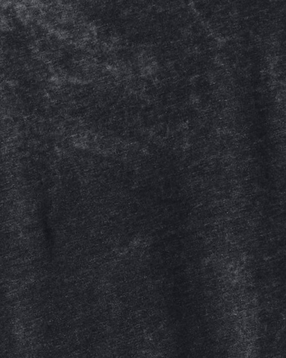 男士UA Elevated Core Wash短袖T恤 in Black image number 1