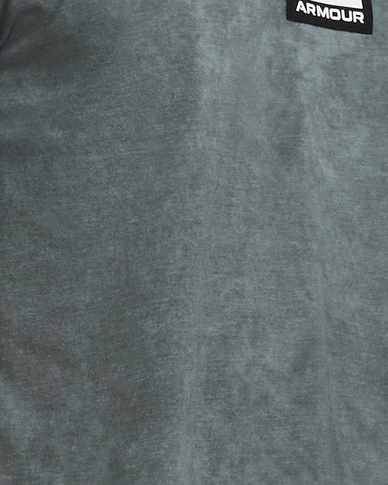 男士UA Elevated Core Wash短袖T恤 in Gray image number 0