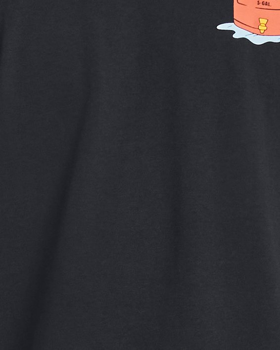 Men's UA Water Cooler Heavyweight Short Sleeve in Black image number 0