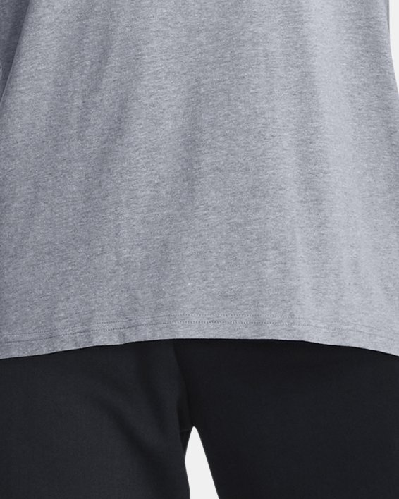 男士UA Blimp Heavyweight短袖T恤 in Gray image number 2